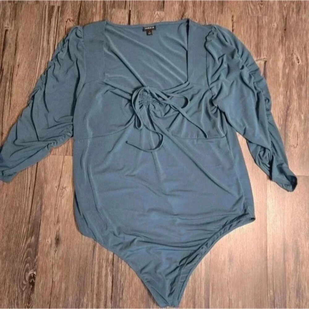 Torrid Turquoise Bodysuit Size Large